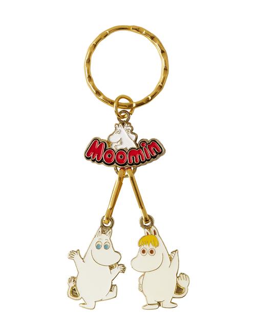 Moomin Metal Keyring Friendship Dsignhouse Moomin Gold
