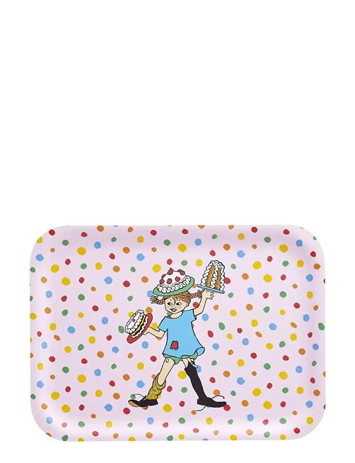 Pippi Tray Birthday 27X20Cm Muurla Pink