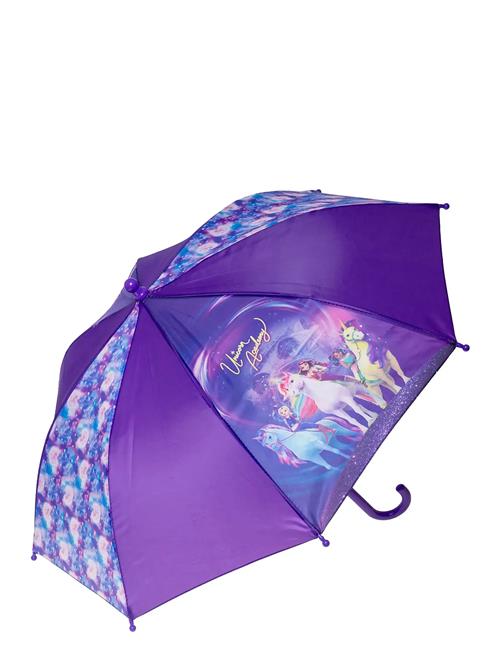 Unicorn Academy, Paraply, L 58 Cm X 70 Cm Euromic Purple