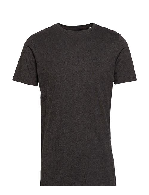Mouliné O-Neck Tee S/Smouliné O-Neck Tee S/S Lindbergh Black