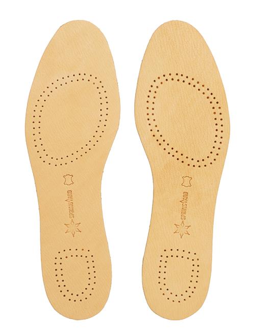 Leather Insoles Therapy Springyard Beige