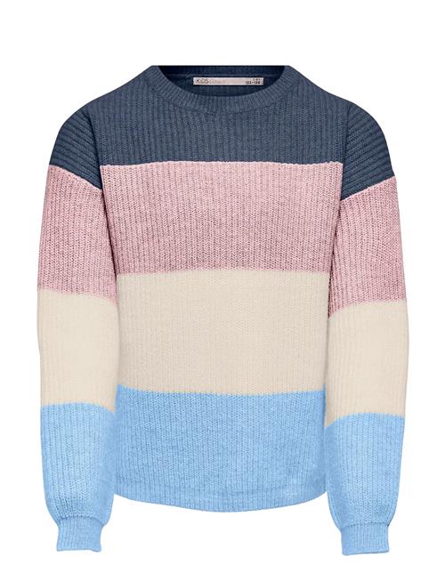 Kogsandy L/S Stripe Pullover Knt Noos Kids Only Patterned