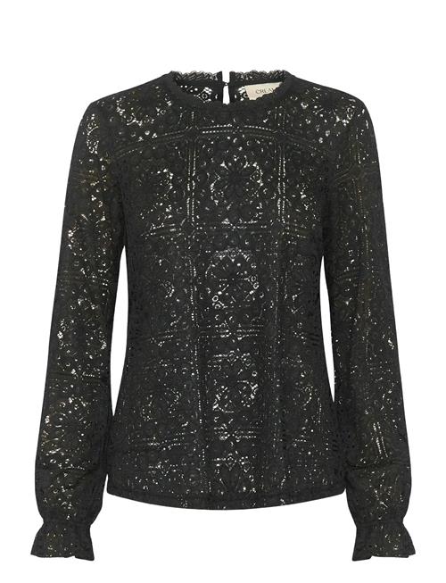 Crtiley Lace Blouse Cream Black