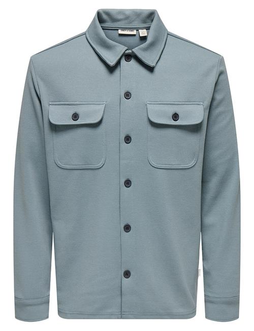 Onsnewkodyl Overshirt Sweat Noos ONLY & SONS Blue