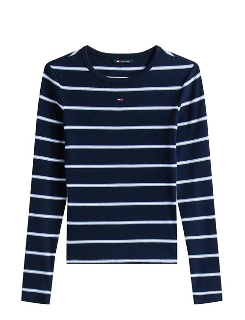 Tjw Slim Essential Rib Ls Tommy Jeans Navy