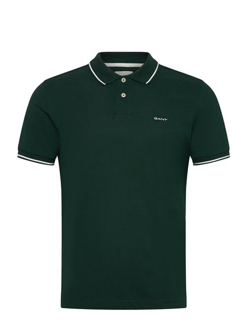 Tipping Ss Pique Polo GANT Green