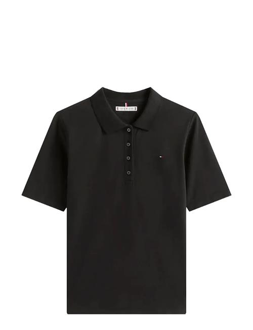 1985 Reg Pique Polo Ss Tommy Hilfiger Black