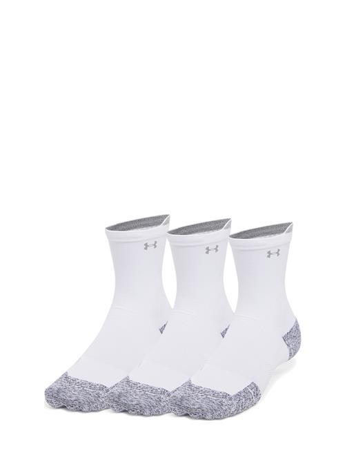 Se Ua Velociti Run Cush 3P Crew Under Armour White ved Booztlet