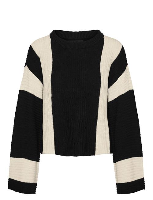 Vmgigi Ls O-Neck Pullover Lcs Rep Vero Moda Black