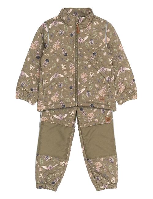 Thermal+ Set Aop Mikk-line Green