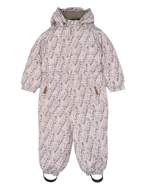 Polyester Junior Suit - Aop Floral Mikk-line Grey
