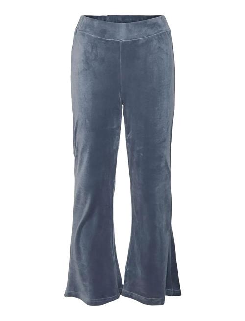 Vmathena Velvet Hw Flare Pant Jrs Girl Vero Moda Girl Blue