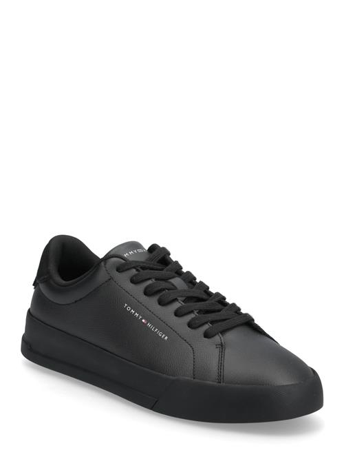 Th Court Lth Detail Ess Tommy Hilfiger Black