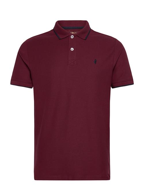 River Reg Cot Pq Mcs M Polo MCS Burgundy