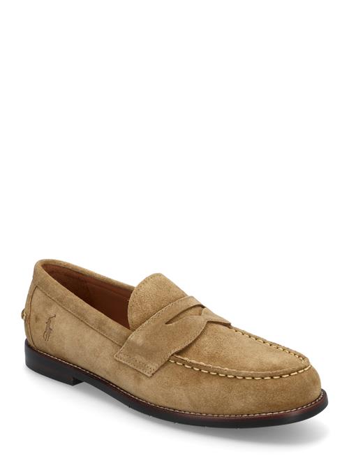 Alston Suede Penny Loafer Polo Ralph Lauren Brown