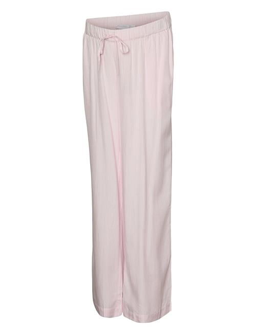 Mlnicola Stripe Wo Pant Mamalicious Pink
