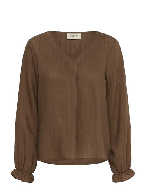 Crbetina Blouse Cream Brown