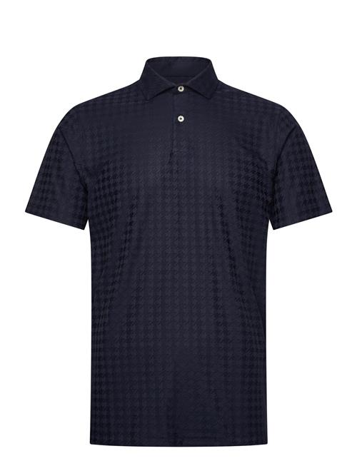 Mattr Houndstooth Polo PUMA Golf Navy