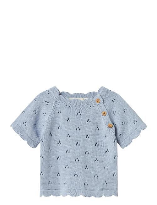 Nbfjola Ss Knit Lil Lil'Atelier Blue