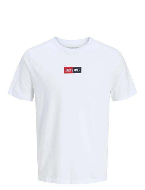 Jack & Jones Jjpan Tee Ss Crew Neck Jnr Jack & J S White