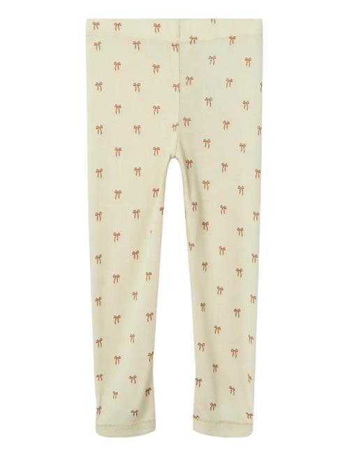 Nmfnalu Wo/Mo Slim Legging Lil Lil'Atelier Cream