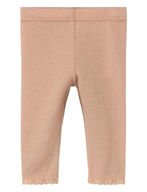 Nbfnoel Nab Wool Slim Legging Lil Lil'Atelier Pink