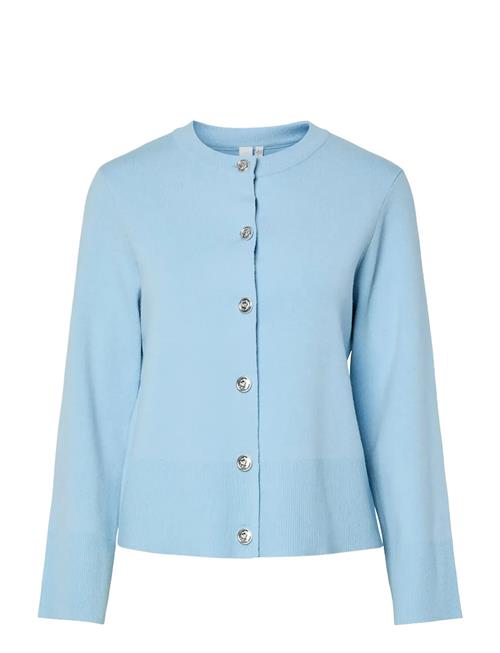 Yaspimi Ls Knit Cardigan S. - D2D YAS Blue