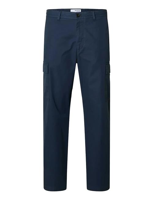 Slh220-Loose Declan Cargo Pants Ex Selected Navy