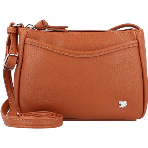 TOM TAILOR DENIM Skuldertaske  cognac