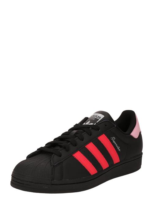 ADIDAS ORIGINALS Sneaker low 'SUPERSTAR'  lys pink / cranberry / sort / hvid