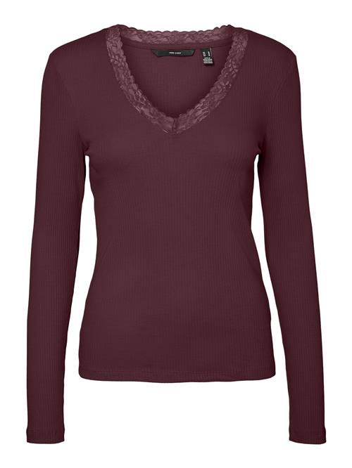 Vero Moda Tall Shirts 'VMHELSINKI'  vinrød