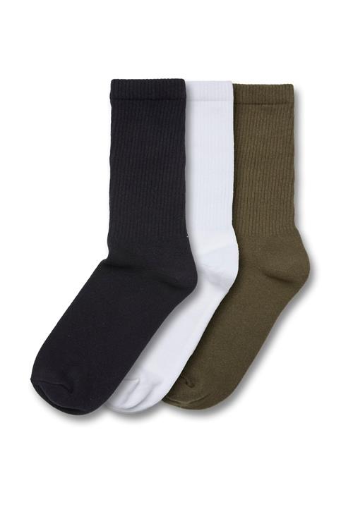 Urban Classics Sokker  khaki / sort / hvid