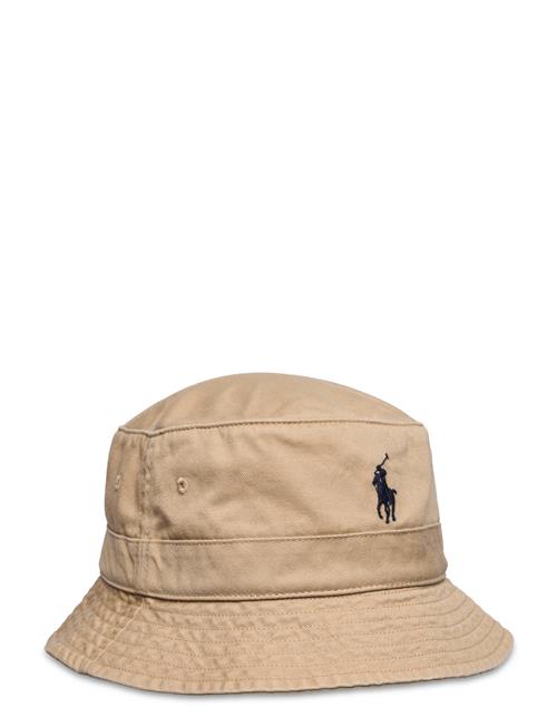 Cotton Bucket Hat Polo Ralph Lauren Beige