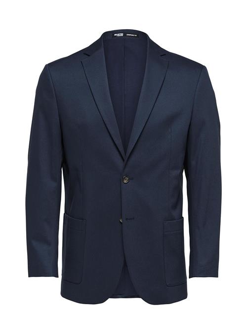 Se Slhcomfort-Gibson Cotton Blz B Selected Navy ved Booztlet