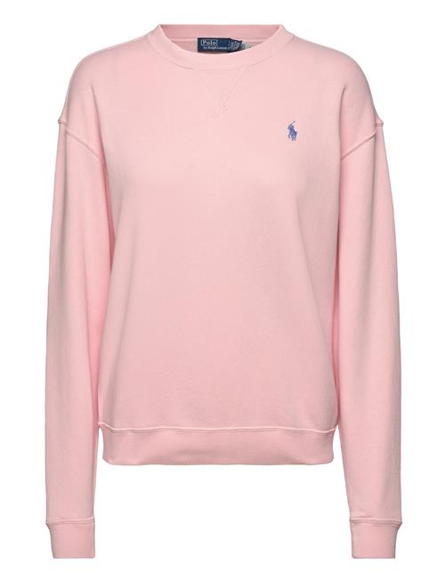 Lightweight Fleece Crewneck Pullover Polo Ralph Lauren Pink