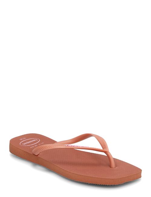 Se Hav. Square Logo Pop U Havaianas Coral ved Booztlet