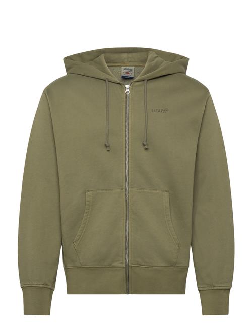 Se Authentic Full Zip Moss Olive Levi's® Khaki ved Booztlet