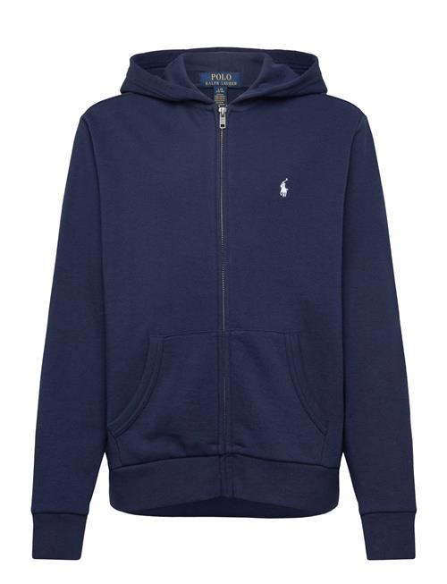 French Terry Full-Zip Hoodie Ralph Lauren Kids Navy