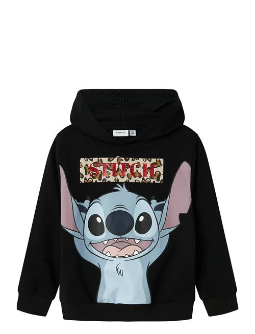 Nkfjixiri Stitch Nreg Sweat Wh Unb Wdi Name It Black