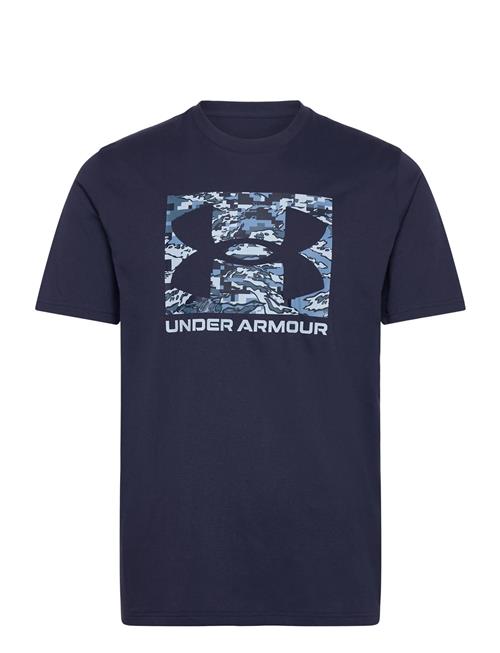Ua Abc Camo Boxed Logo Ss Under Armour Navy