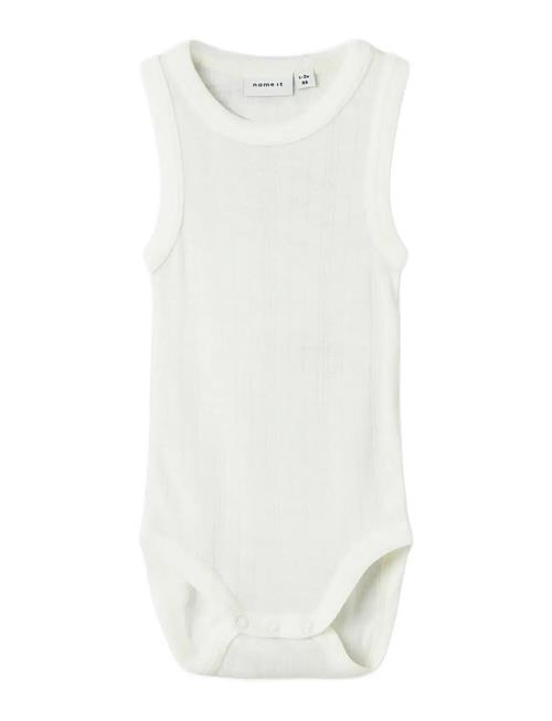 Nbmwang Wool Needle Tank Body Name It White