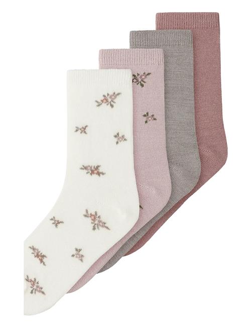 Nkfwak Wo/Bl 4P Sock Name It Patterned