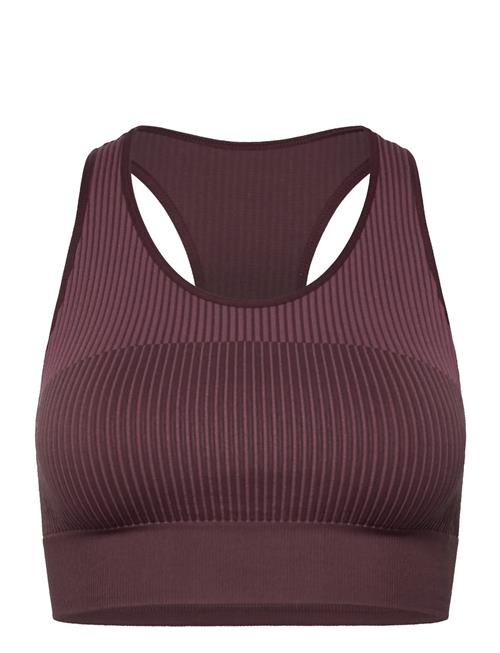 Hmlyoga Seamless W Crop Top Hummel Burgundy