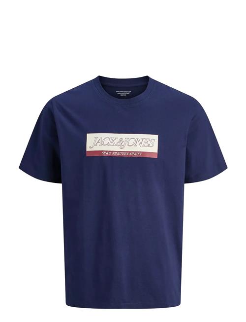 Jack & Jones Jorinwood Block Brand Tee Ss Cn Noos Jnr Jack & J S Blue