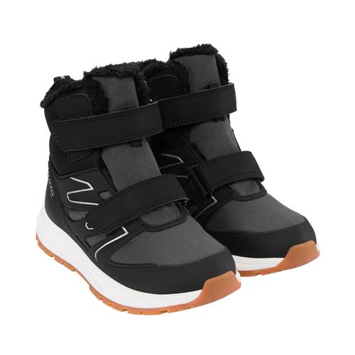 Viking Equip Defence Warm WP 2V Slidstærke Vandtætte Sko Black/charcoal  22 EU    22 EU  Unisex