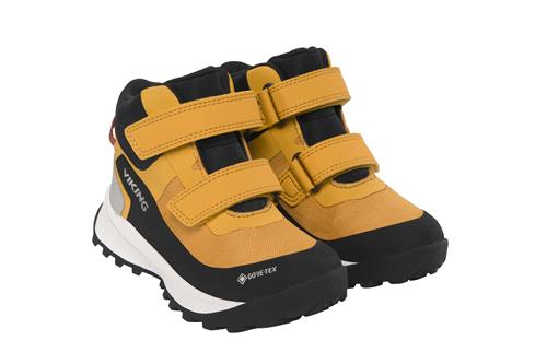 Viking Expower Mid GTX 2V Vandtætte Sko Mustard  Mustard 26 EU  Gul  26 EU  Unisex