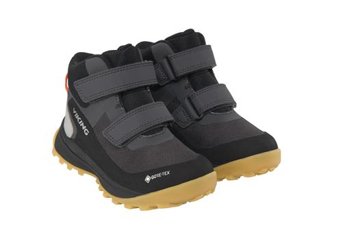 Viking Expower Mid GTX 2V Vandtætte Sko Black  Black 24 EU  Sort  24 EU  Unisex