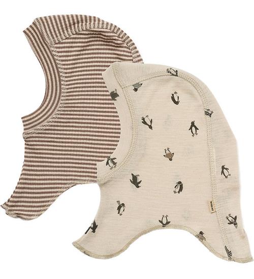 Wheat Elefanthuer - Uld - 2-Pak - Felix - 1-lags - Penguins