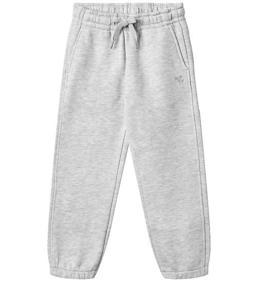 Wheat Sweatpants - Cruz - Light Melange Grey