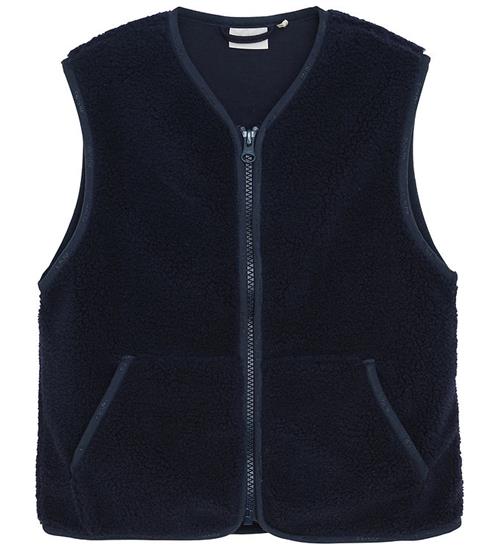 Minymo Fleecevest - Teddy - Parisian Night